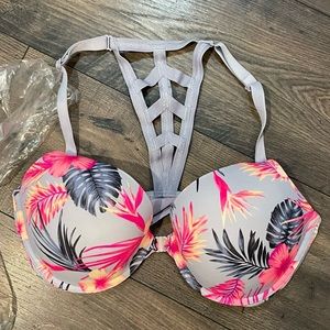 VS Pink Tropical Bra 36D